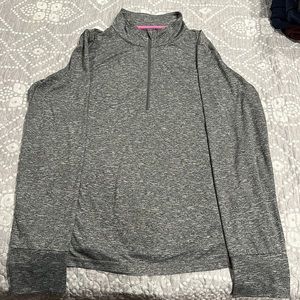Quarter zip long sleeve shirt